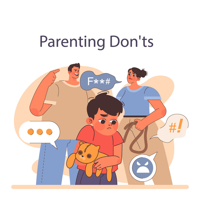 Parenting don'ts set