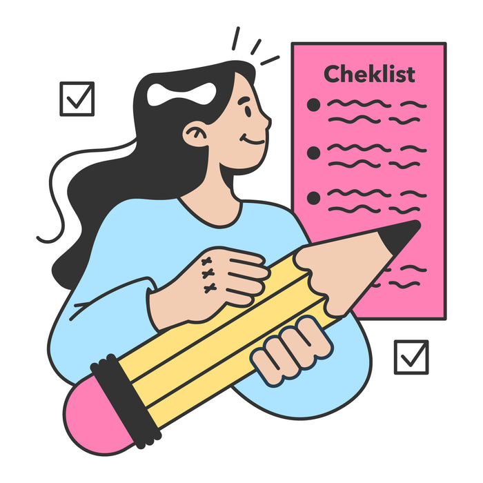 Making a checklist set